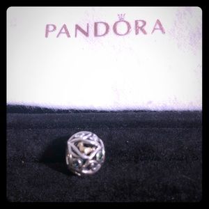 Authentic PANDORA Birds of a Feather Charm